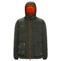 Chaqueta Parin Mini Ripstop Green Black Orange Rust