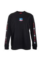 Polera Colo Colo Urbano Negro Print Mangas