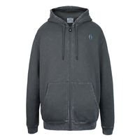 Poleron Nixon Men Full Zipper Dark Gray