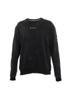 Poleron Men Crew Black Palms