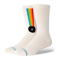 Stance Sock Polaroid Aperture White