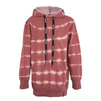 Poleron Kids Hoodie TieDye Burgundy