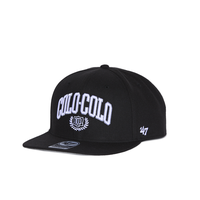Jockey Colo-Colo 47' Captain Snapback 100 Años Black White