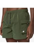 Traje de Baño K-Way Men Mellow Mini Ripstop Green Cypress