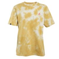 Polera Manga Corta Tie Dye Yellow Beige Pink