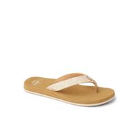 Sandalia Reef Women Baja Ashley Tan Textile