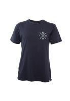 Polera Azul Skull Back