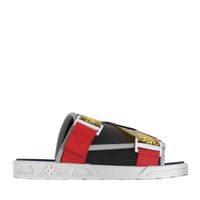 Sandalia Authentic Mitel Black Yellow Red