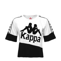Polera Crop 222 Banda Balimnos Women White Black