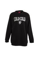 Poleron Crew Colo Colo Urbano ""Letters"" Cuello Alto Negro