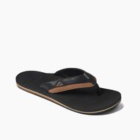 Sandalia Men Cushion Dawn Black Tan