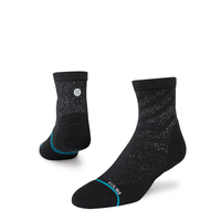 Stance Sock Run Light Quarter Black