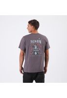 Polera Nixon Men Frog Dark Grey