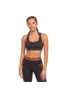Top Med Impact Bra Caviar Hurley