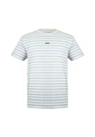 Polera Reef Men Stripe Beige Green Blue