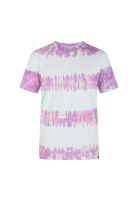 Polera Everyday Washed Tiedye Tealtint White Pink Hurley