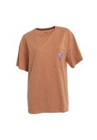 Polera Women Overzise Orange Pink