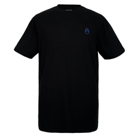 Polera Nixon Men Black Iguana Blue Fuchsia