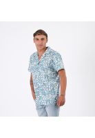 Camisa Reef Men Celeste Diseños Azul