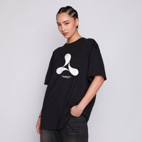 Polera Creamfields x Whatup Black Icon Logo White