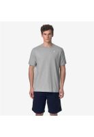 Polera K-Way Men Adame Stretch Grey Melange
