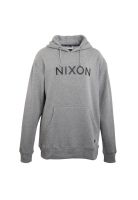 Polerón Hoodie Grey logo Cross Back Black