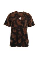 Polera Men Black Tie Dye Snake