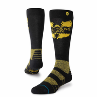 Stance Sock Men Snowboard Shaolin Slums Wu-Tang Clan Wool Black
