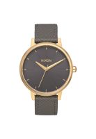 Reloj Nixon Kensington Leather Gold Charcoal