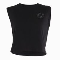 Polera Kids Crop Top Black