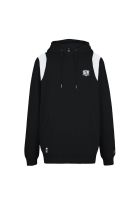 Polerón Colo Colo Urbano Full Zipper Block Color Negro Blanco