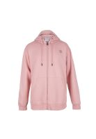 Poleron Men Full zipper Pink Dark Cross