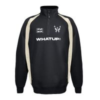 Polerón Whatup Hombre Half Zipp Black Core