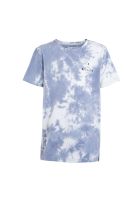 Polera Boys Tie Dye Blue White Grey
