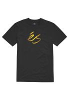 Polera Foil Script Black
