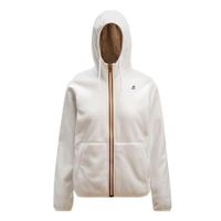 Polerón Lily Polar Reversible White Milk Beige Taupe