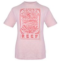 Polera Reef Women Waves Pink Red