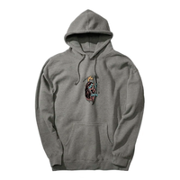 Poleron Hoodie Grimm Pizza Gun Heather