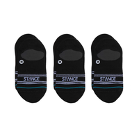 Stance Sock Men Basic 3 Pack No Show Black