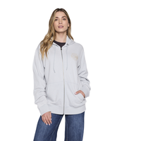 Polerón Reef Women Full Zipper Light Blue Chasing Sun