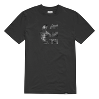 Polera Men Icon Print Black Acid