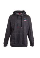 Poleron Colo Colo Urbano "" Simbolos"" Gris