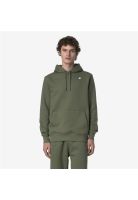 Polerón K-Way Men Barnie French Terry Green Lichen