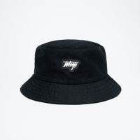Sombrero Whatup Bucket Logo Black