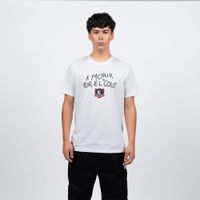 Polera Colo-Colo Urbano ""Por el Colo"" Blanco
