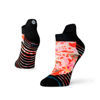 Stance Sock Women Encyclia Mid Tab Black Red