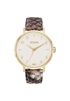 Reloj Arrow Leather Gold Taupe Amuse
