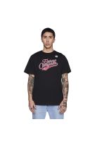Polera Colo Colo Urbano Hombre Eterno Campeón Negro y Rojo