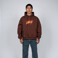 Polerón WhatUp Flame Logo Brown