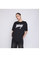 Polera Whatup Icon Logo Black White